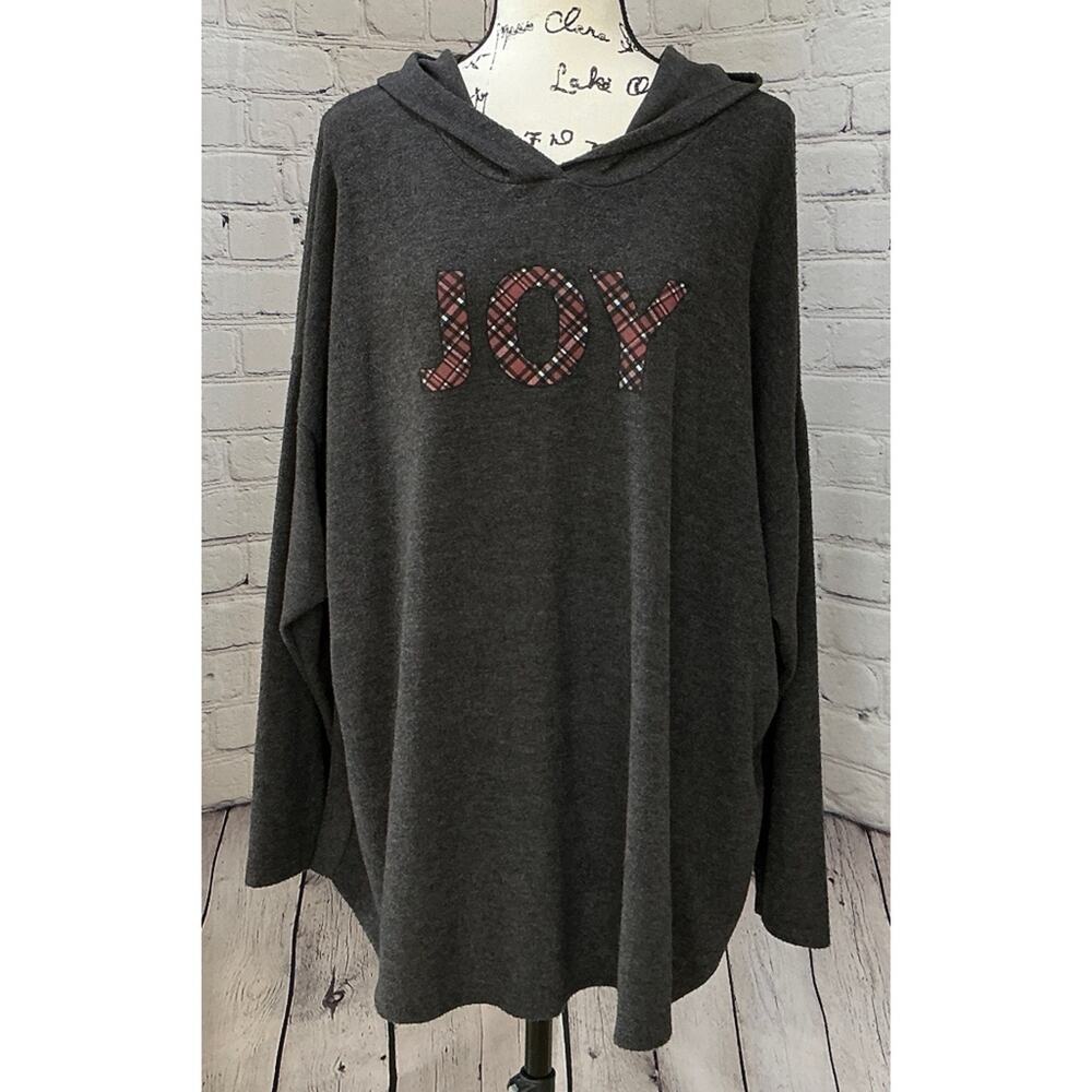 Lane Bryant Women’s Classic JOY Hooded Lightweight Sweater (Size 26/28)